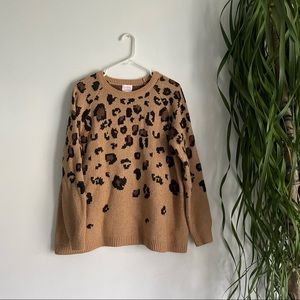 Maternity Crew neck sweater size large